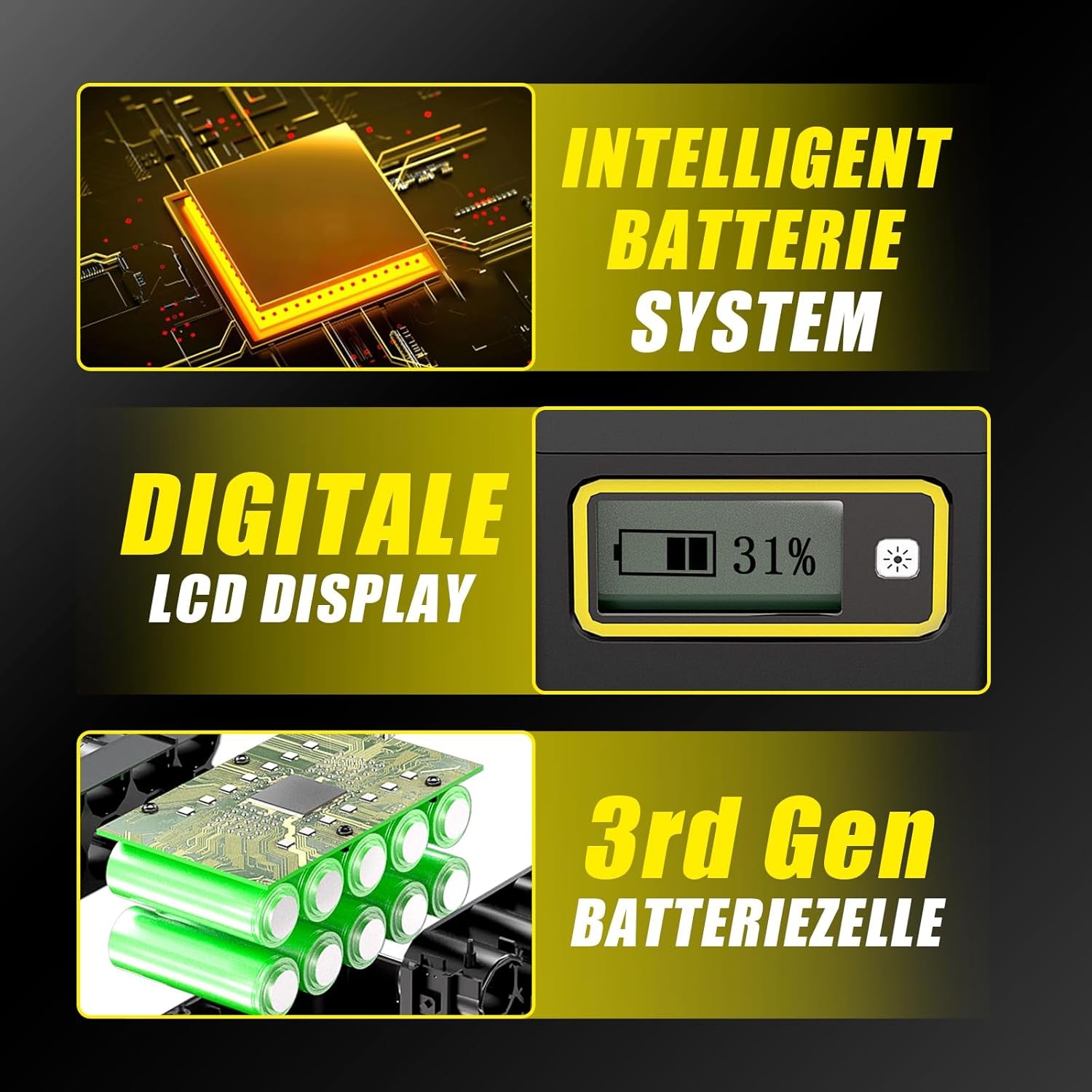 18V 5.0Ah Ersatzakku Für Kärcher Battery Power 18/50 Akku Kompatibel Mit Kärcher 18V Battery Power Werkzeugen