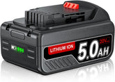18V 5.0Ah Li-Ion Akku Ersatzakku Für Dewalt Akku 18V Max DCB200 DCB201 DCB184 DCB182 DCB181 DCB180 Mit Led-Anzeige Für Elektrowerkzeuge