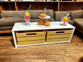 Kleines Vorratsregal passend für Miniverse in verschiedenen Farben