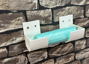 Müllbeutelspender,  Rollenhalter, Beutelspender universal zur Wandmontage z.B. für Müllbeutel