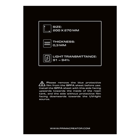 Spfa Film Sheet For 3d Printers - 200 X 270 mm