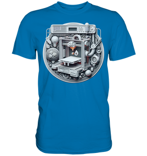 Premium T-Shirts mit dem Design „3D Print“ – Ein Must-Have für 3D-Druck-Enthusiasten - Premium Shirt